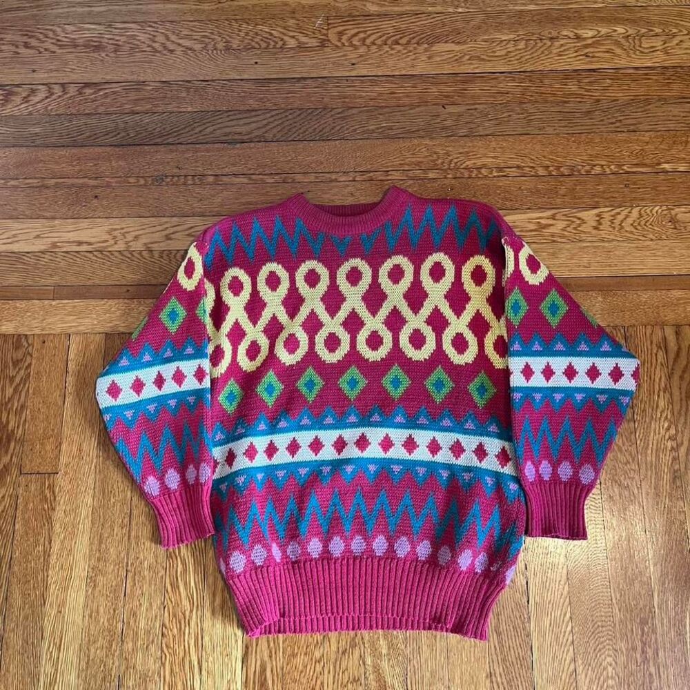 Women's‎ chateau 80s knit sweater